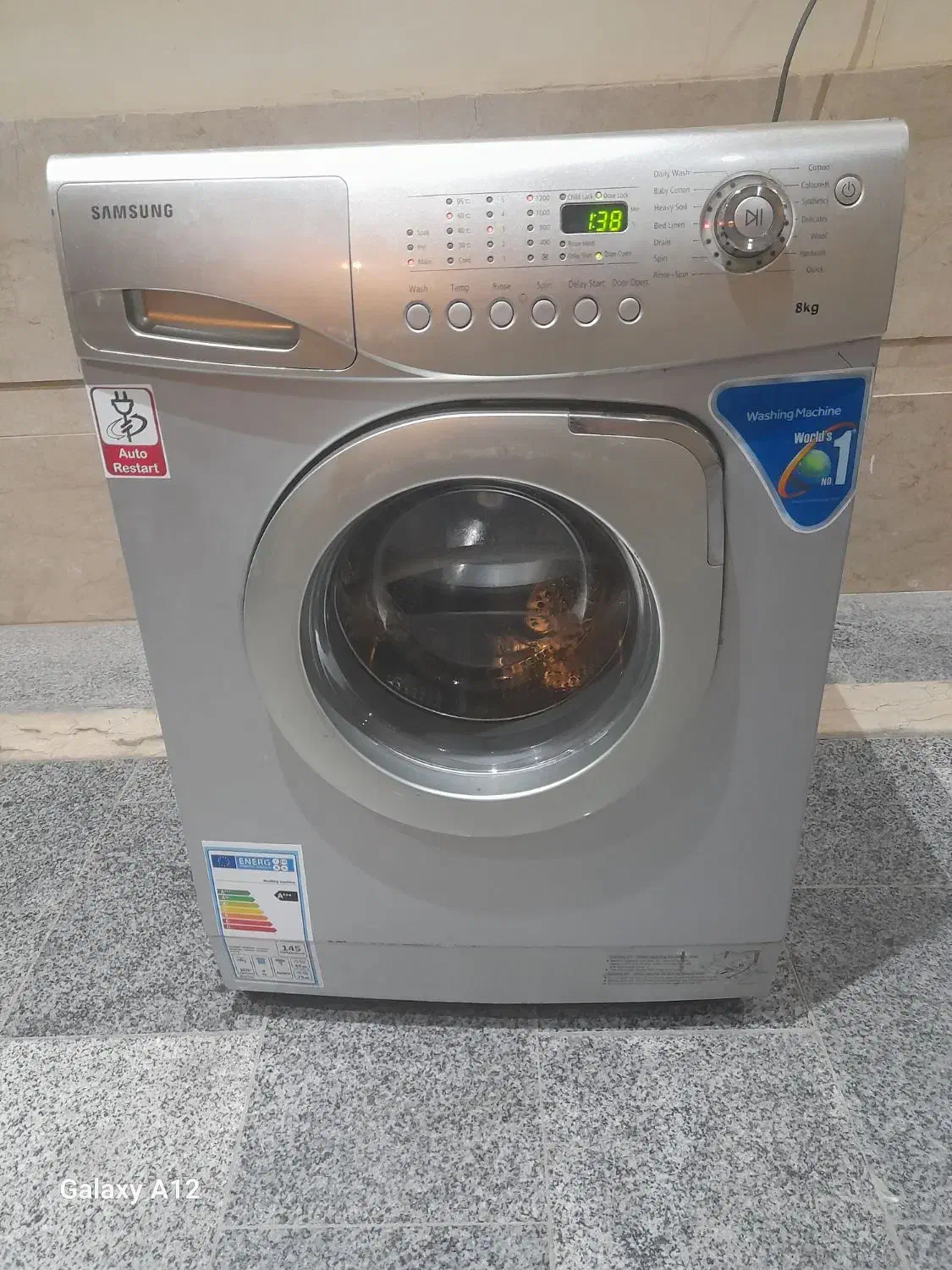 لباسشویی سامسونگ ۸کیلویی|ماشین لباسشویی و خشک‌کن لباس|مشهد, الهیه|دیوار