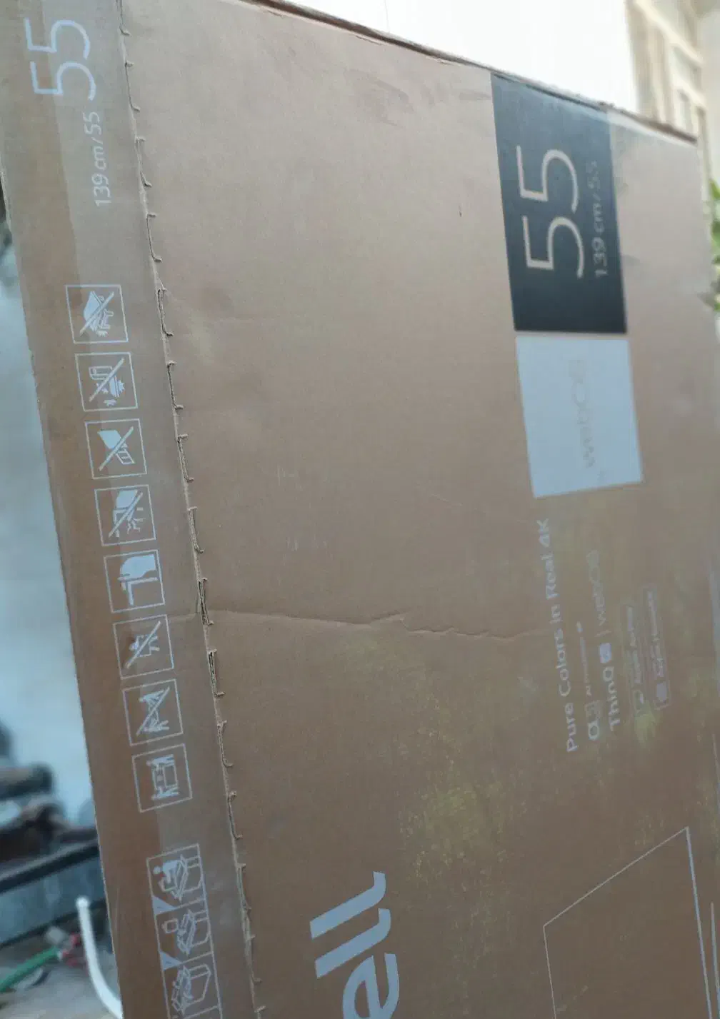 کارتن تلویزیون 55اینج|تلویزیون و پروژکتور|بندرعباس, |دیوار