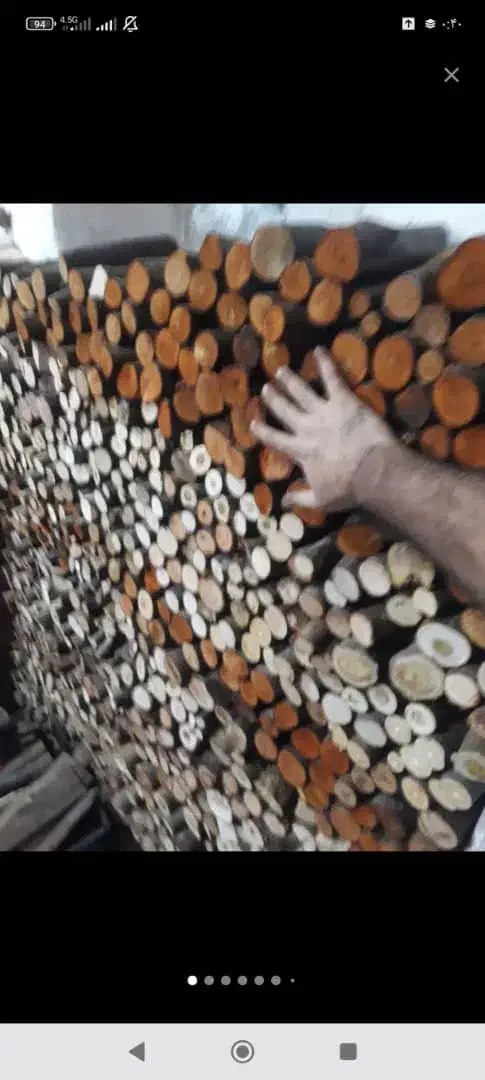 هیزم شومینه ای سایز شده و مرتب منظم و سالم|کوهنوردی و کمپینگ|شلمان, |دیوار