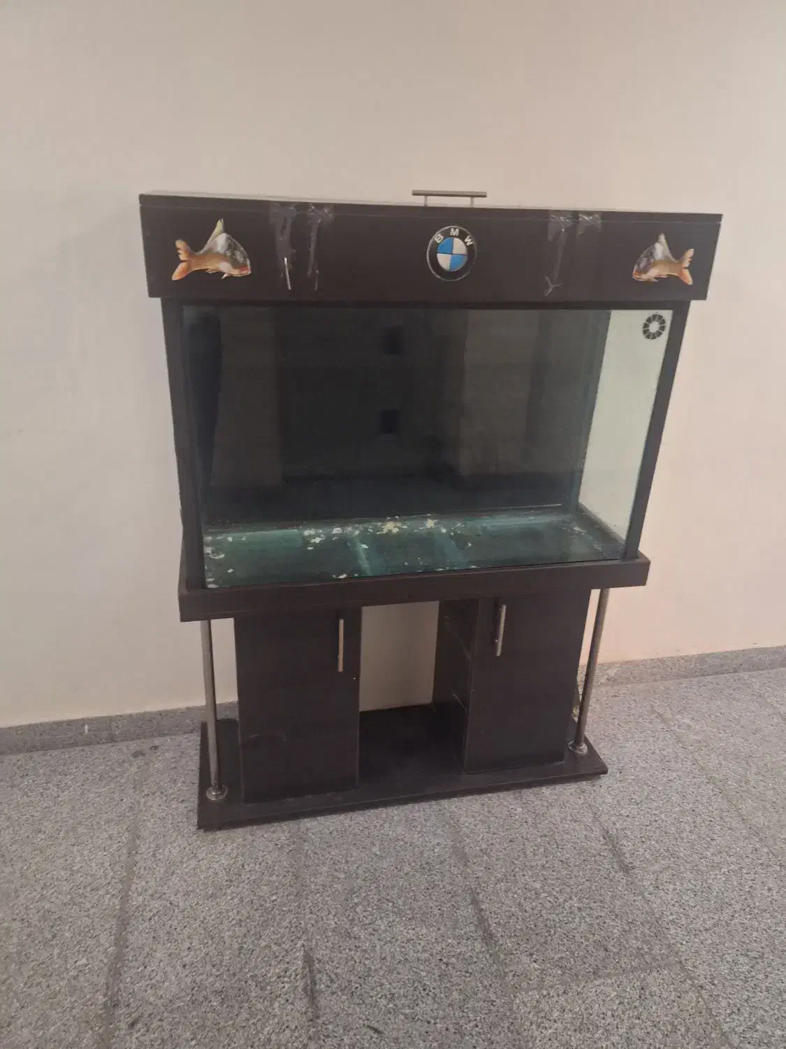 آکواریوم بزرگ|ماهی|پرند, فاز ۶|دیوار