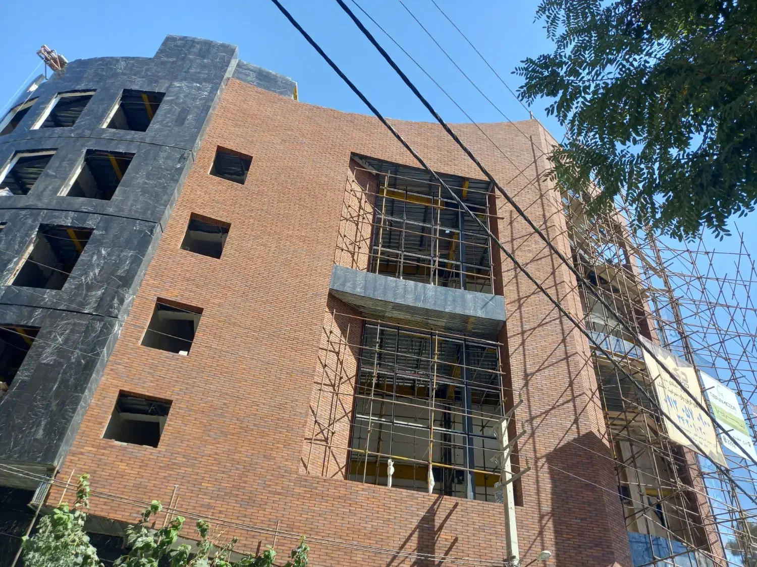 انجام انواع نمایی آجر و سنگ ساختمان|خدمات پیشه و مهارت|اندیشه, اندیشه فاز ۱|دیوار