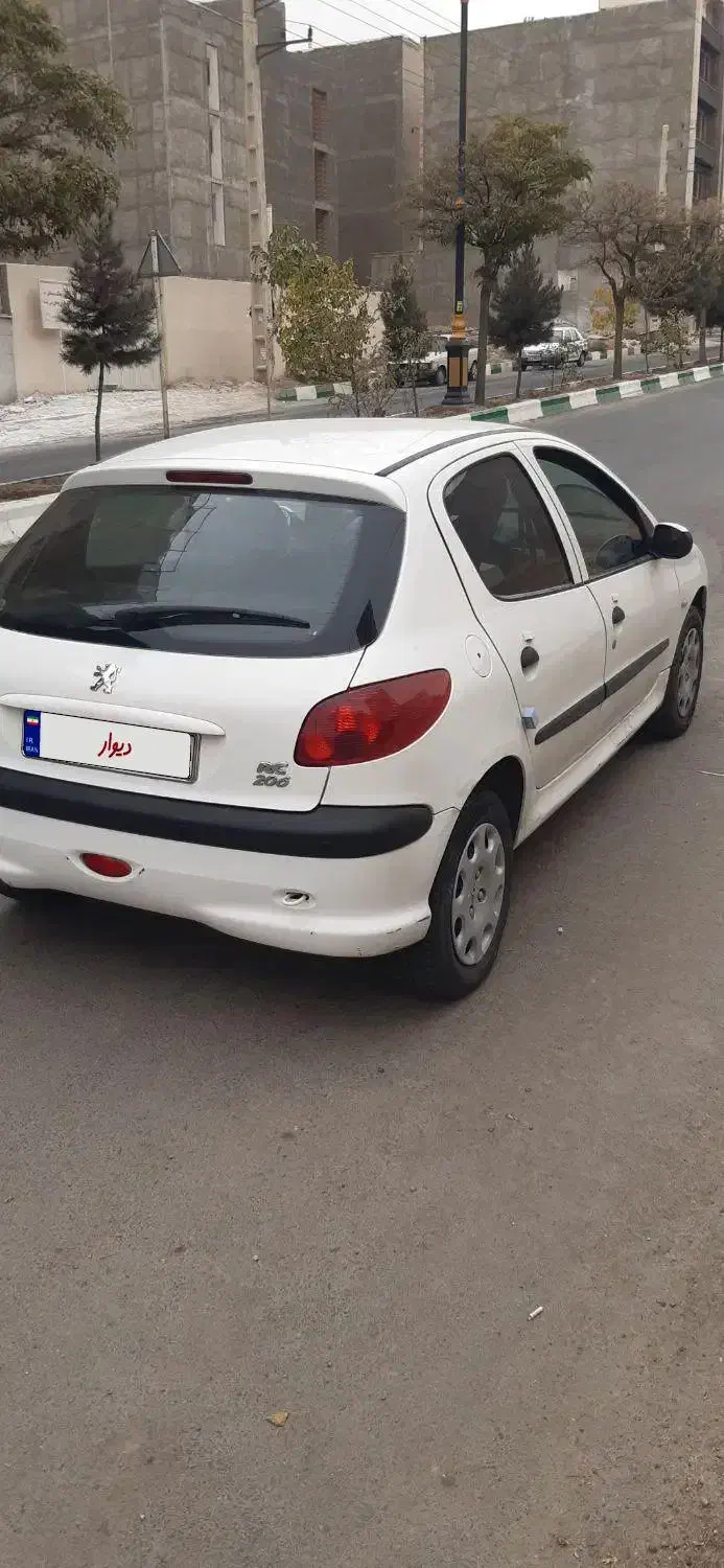 پژو ۲۰۶ تیپ ۲ مدل ۴۰۱|خودرو سواری و وانت|پردیس, فاز ۲|دیوار