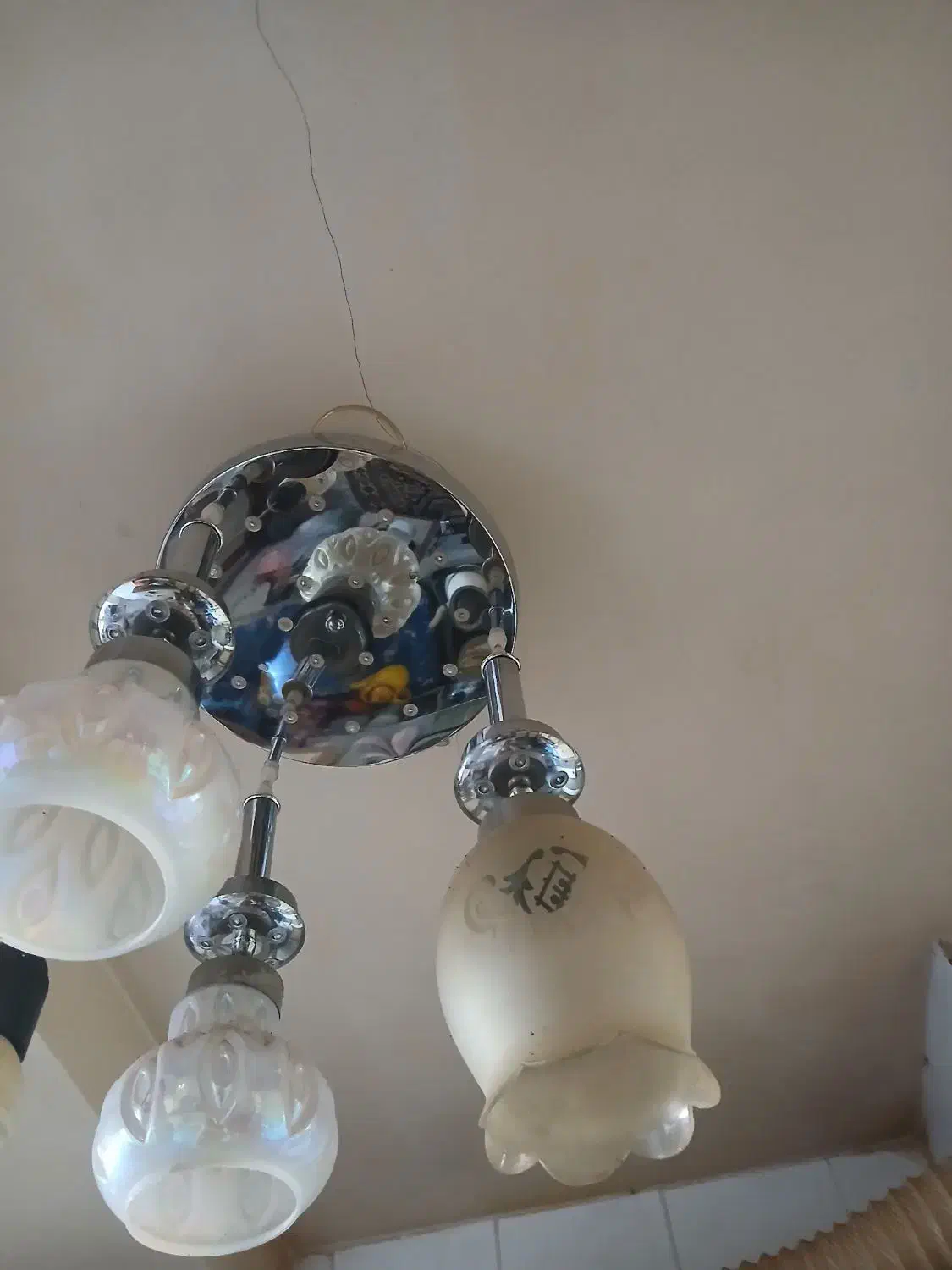 لوستر|لوستر و چراغ آویز|زنجان, |دیوار