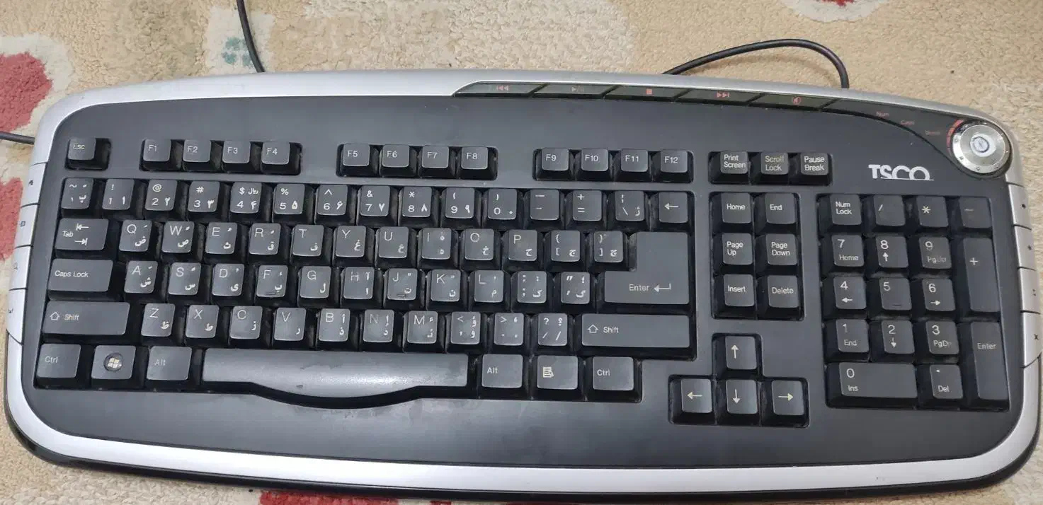 کیبورد تسکو|قطعات و لوازم جانبی رایانه|رشت, سلیمانداراب|دیوار