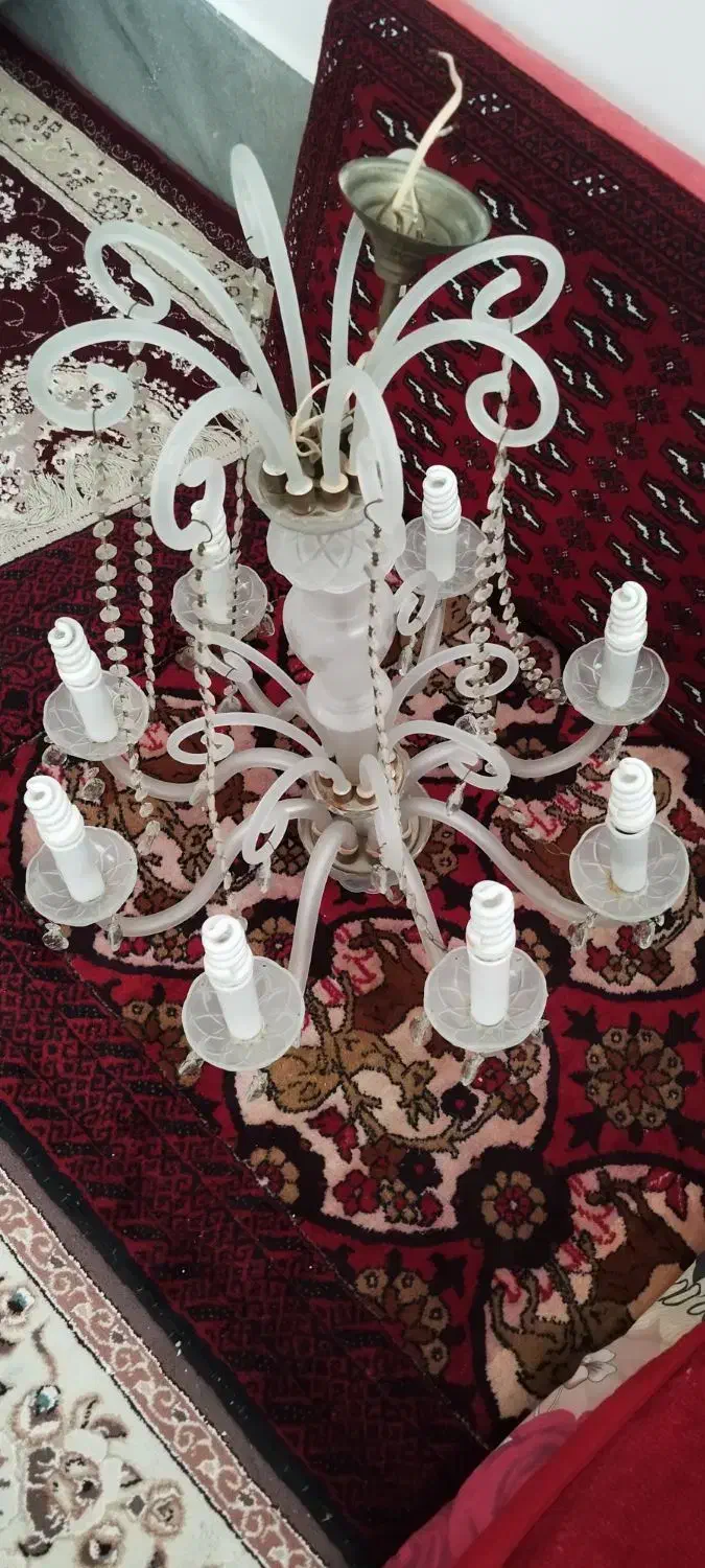 لوستر|لوستر و چراغ آویز|قم, چهل درخت|دیوار