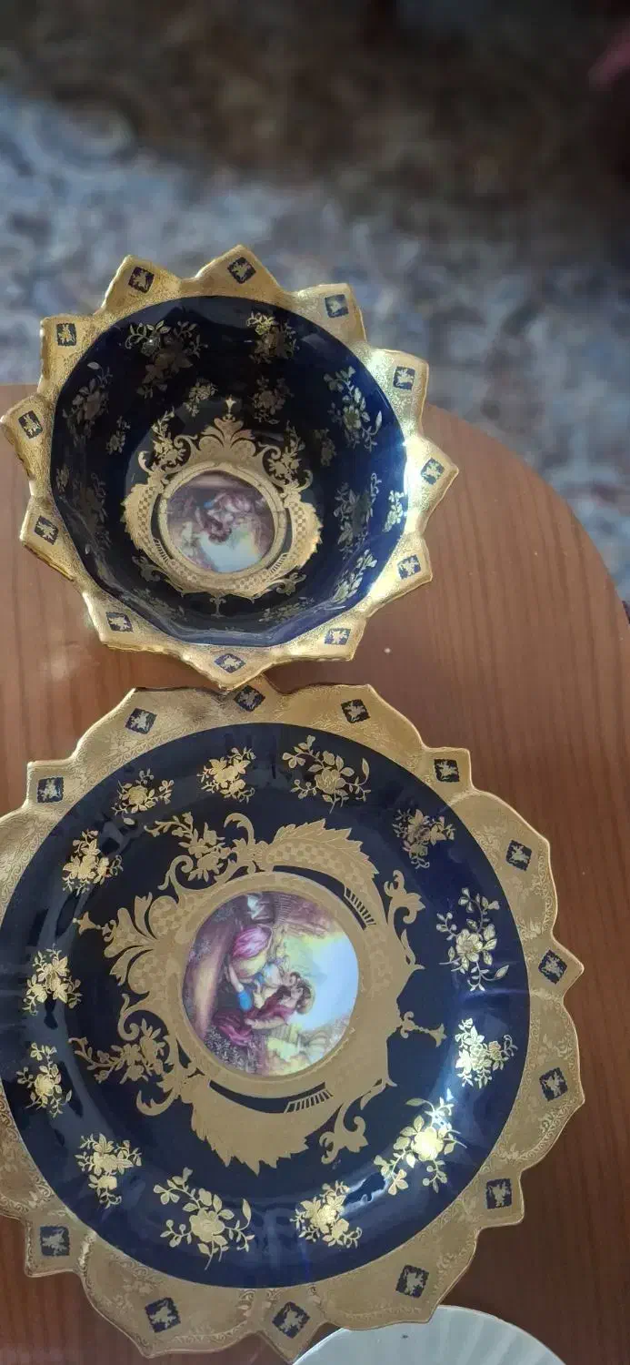 ظروف سرمه ای ظروف مناسب باغ|ظروف سرو و پذیرایی|زنجان, |دیوار