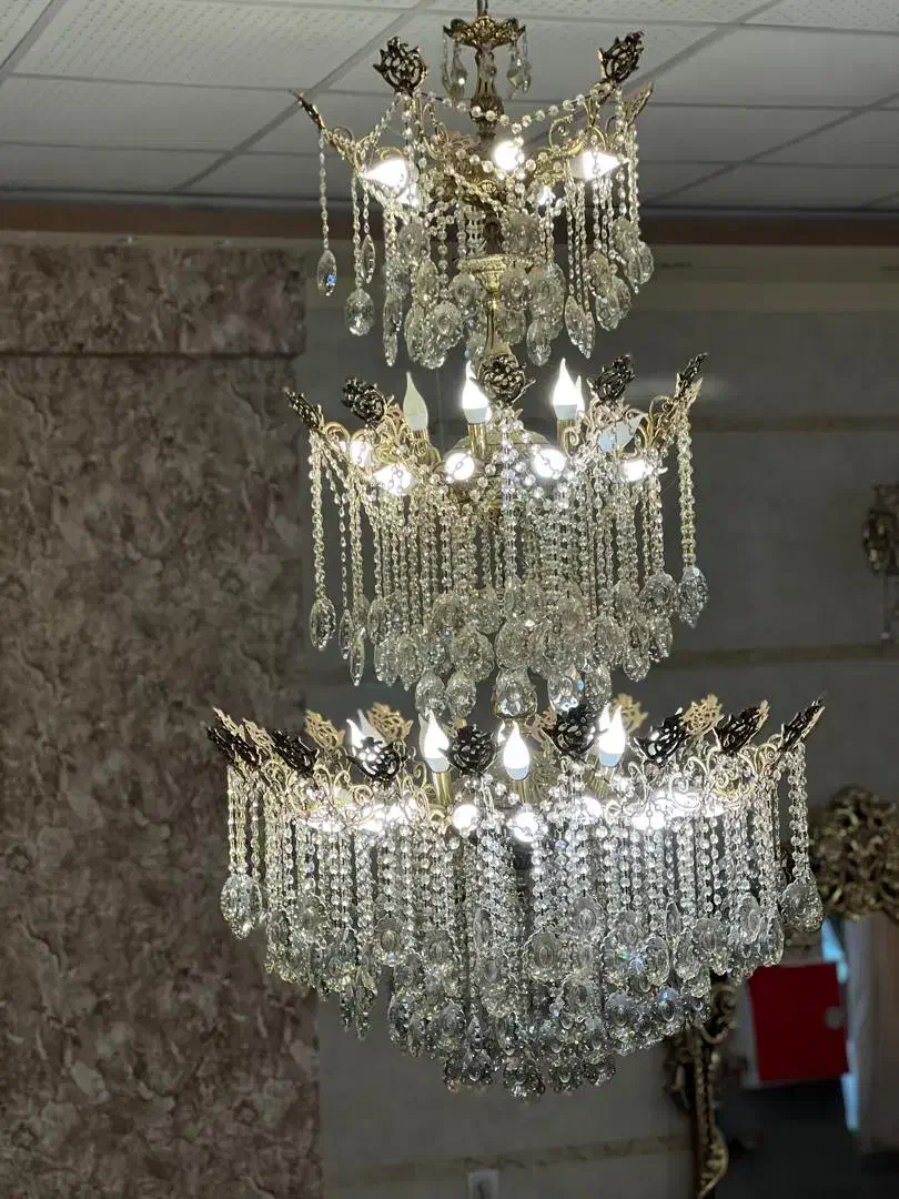 لوستر|لوستر و چراغ آویز|سلماس, |دیوار