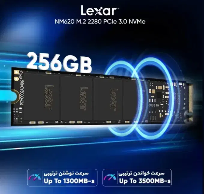 256 NM620 M2 2280 PCIe 3.0 NVMe SSD|قطعات و لوازم جانبی رایانه|قم, باجک یک|دیوار