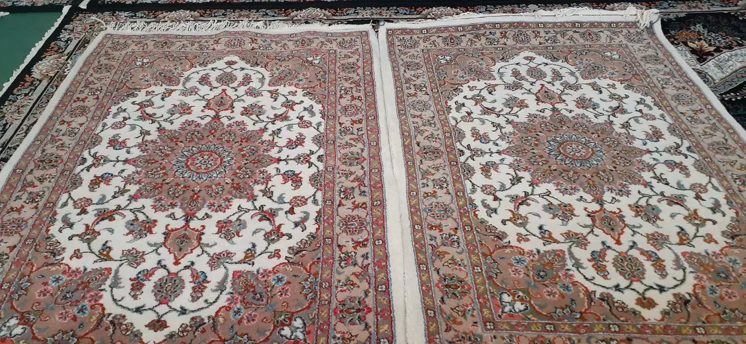 فروش یک جفت قالیچه دستبافت|فرش|محلات, |دیوار