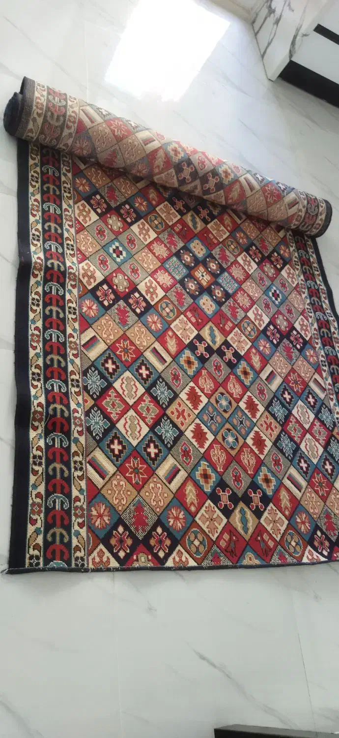 گلیم|گلیم، جاجیم، گبه|کرمانشاه, |دیوار