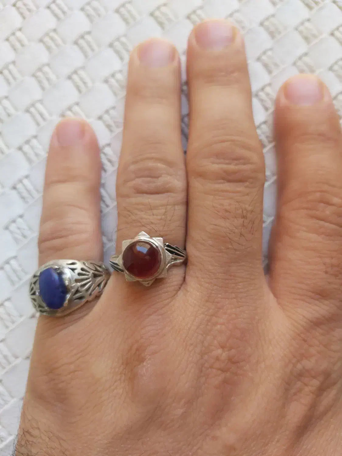 انگشترهای نقره عیار بالا،فدیوم|جواهرات|کرمانشاه, |دیوار