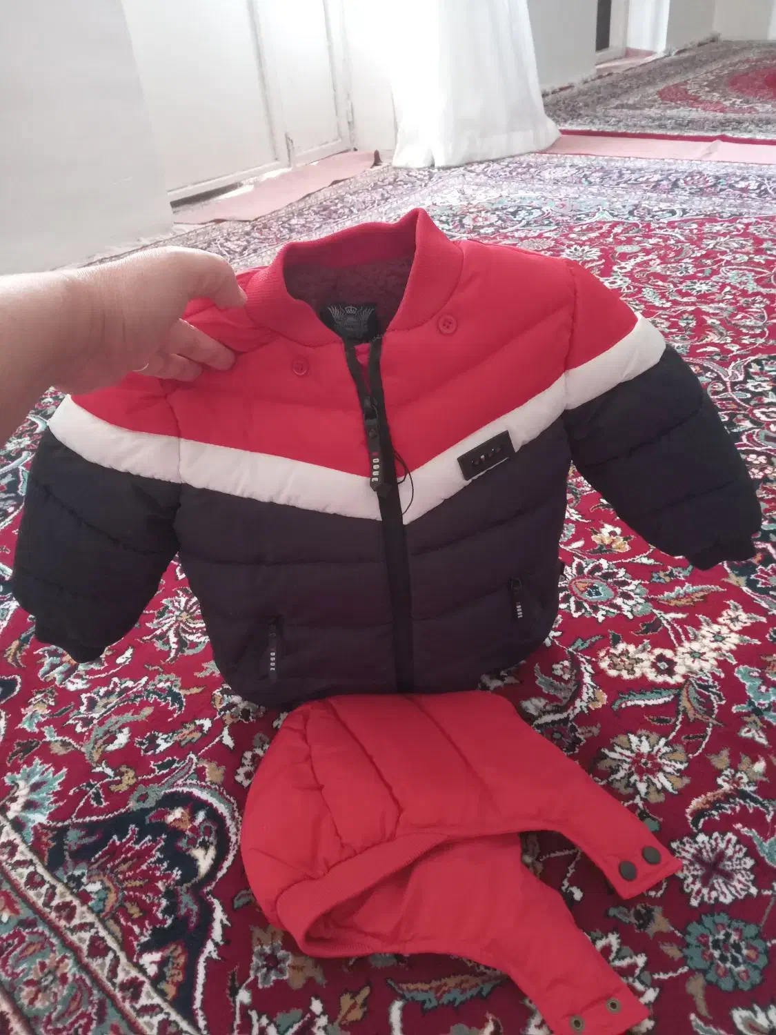 کاپشن زمستانی|کفش و لباس بچه|کنگاور, |دیوار
