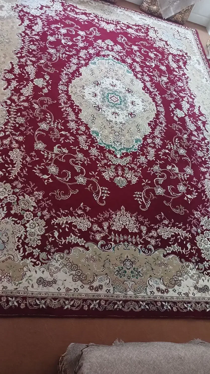 قالی ۷۰۰ شانه ۹ متری|فرش|میبد, |دیوار