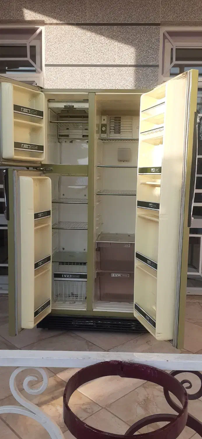 یخچال فریزر سه درب ناسیونال اصل زاپن|یخچال و فریزر|دماوند, دماوند|دیوار