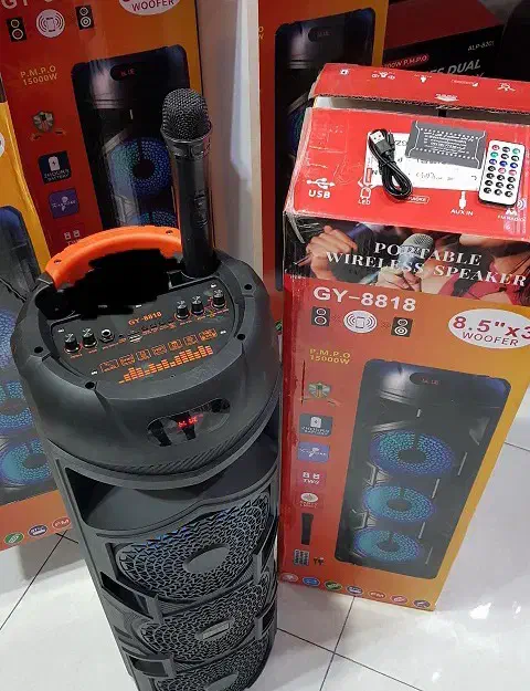 اسپیکرپرتابل8820gy(فروشگاه پلاس)|سیستم صوتی خانگی|کرمانشاه, |دیوار