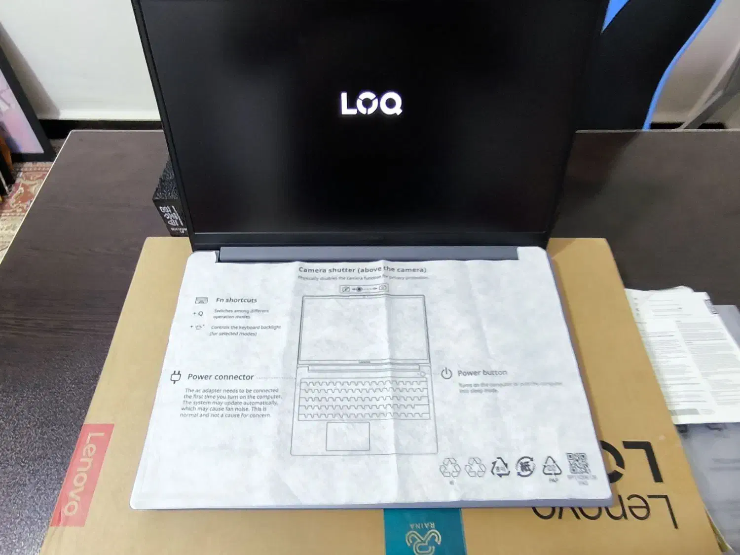 لپتاپ گیمینگ لنوو Lenovo LOQ i7 RTX4050|رایانه همراه|دره شهر, |دیوار