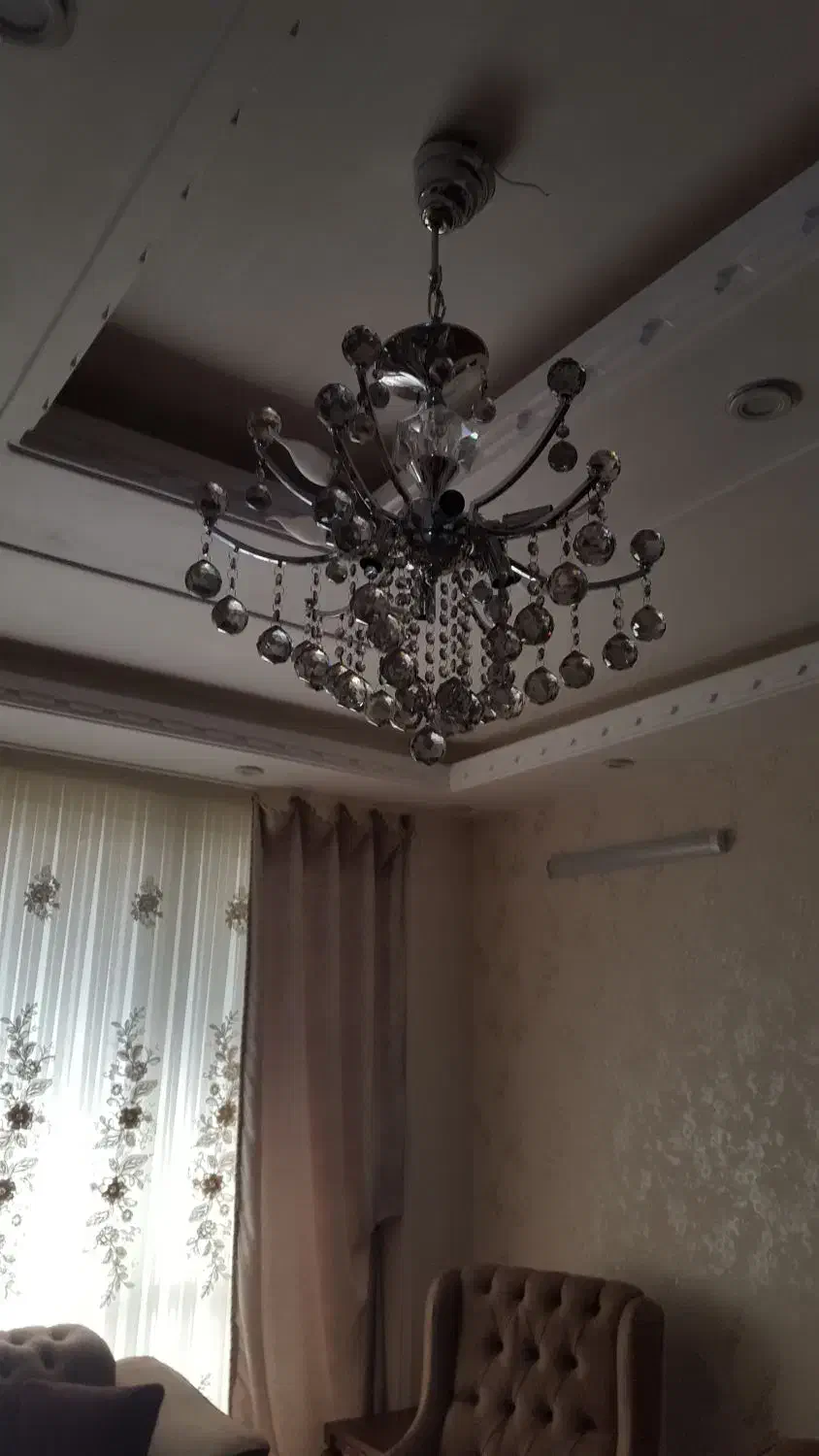 لوستر کریستالی|لوستر و چراغ آویز|قم, حنیف نژاد|دیوار