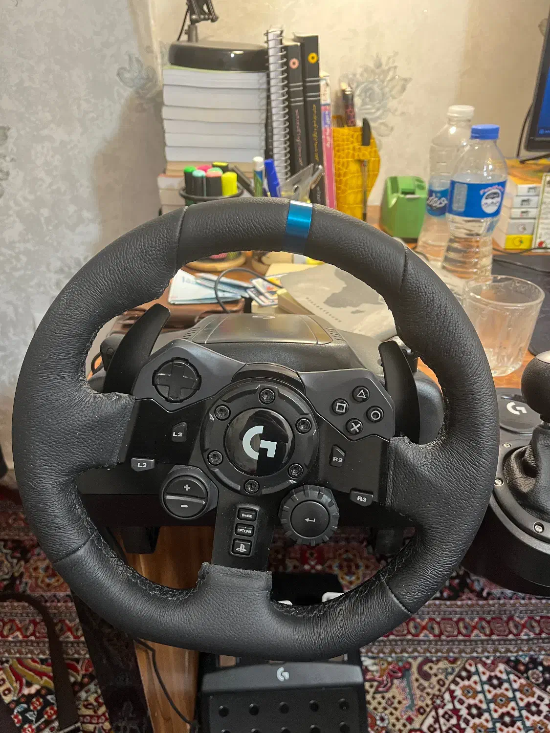 فرمان g923 logitech به همراه دنده اختصاصیH-Shifter|کنسول، بازی ویدئویی و آنلاین|تبریز, |دیوار