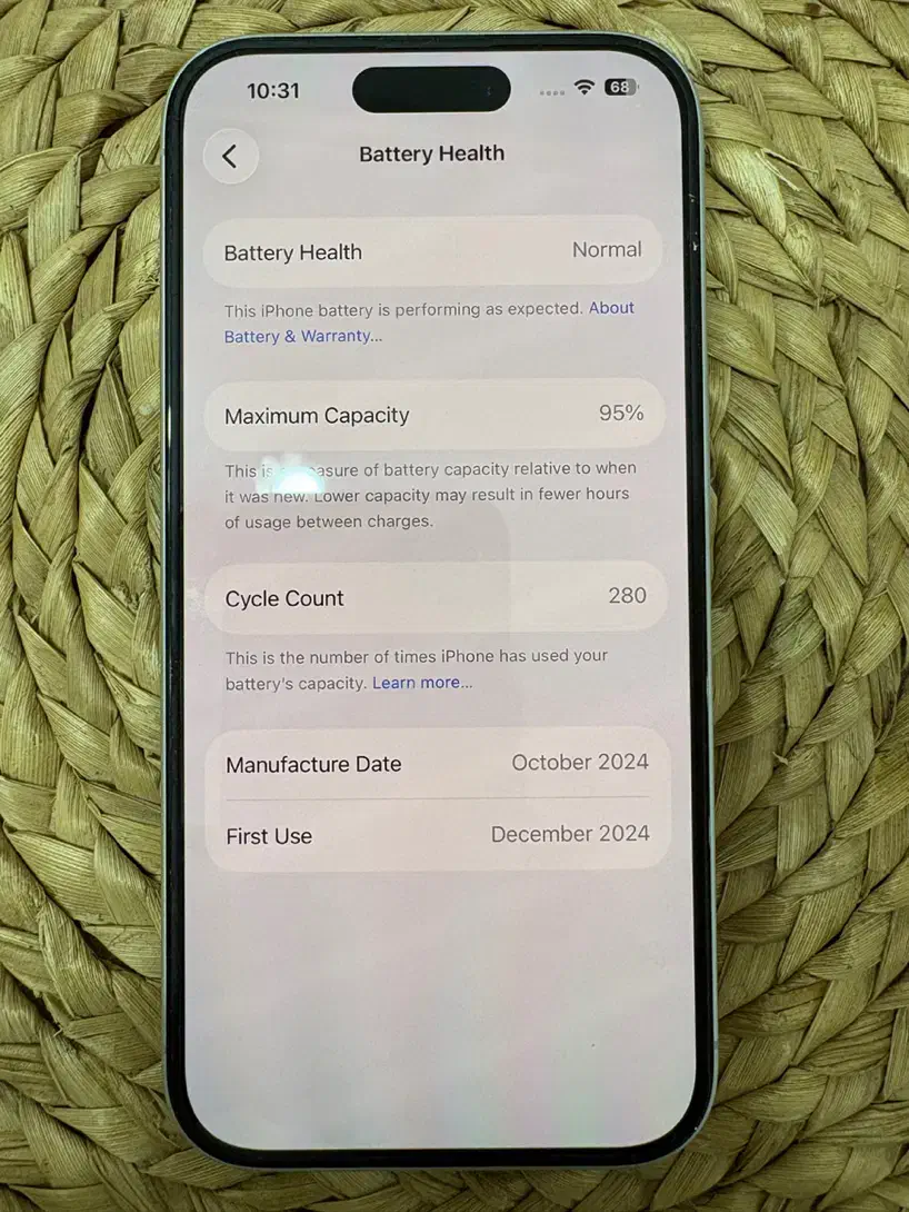 آیفون ۱۶ ۱۲۸ رنگ سفید|موبایل|اهواز, زیتون کارمندی|دیوار