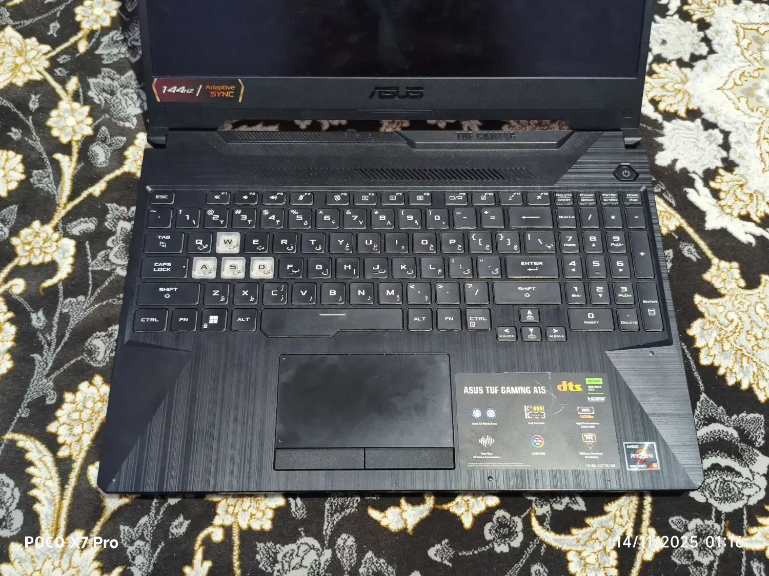 لپ‌تاپ تافت گیمینگ A15|رایانه همراه|کرمانشاه, |دیوار