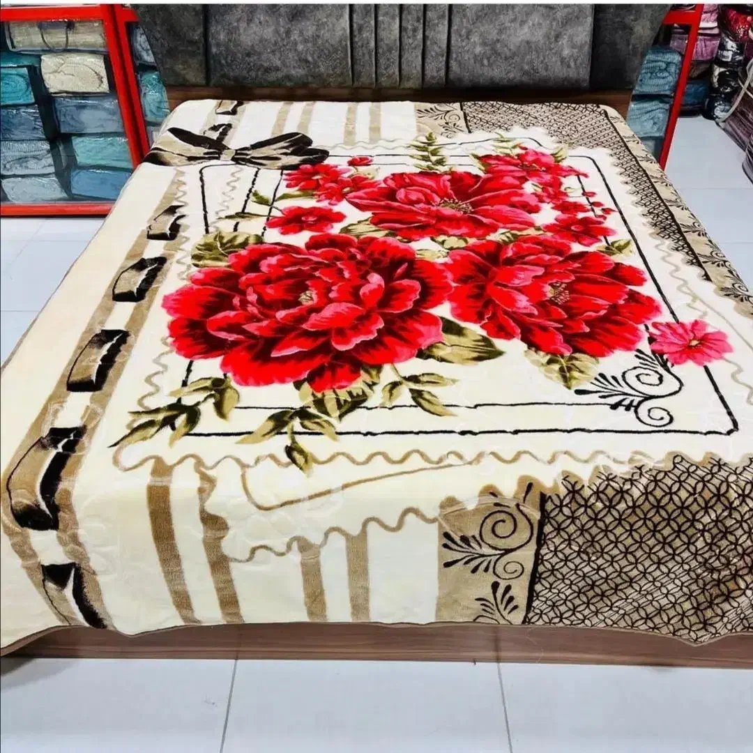 پتوهای گل دار گلبافت|رختخواب، بالش، پتو|اراک, |دیوار