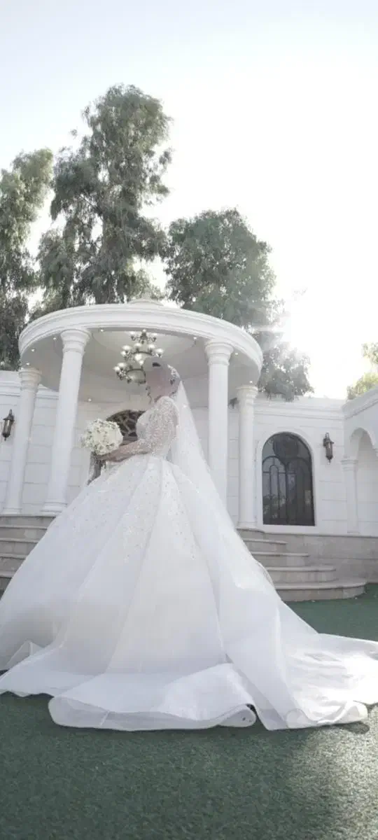 لباس عروس مجلل مزون دوز|لباس|قم, سالاریه|دیوار