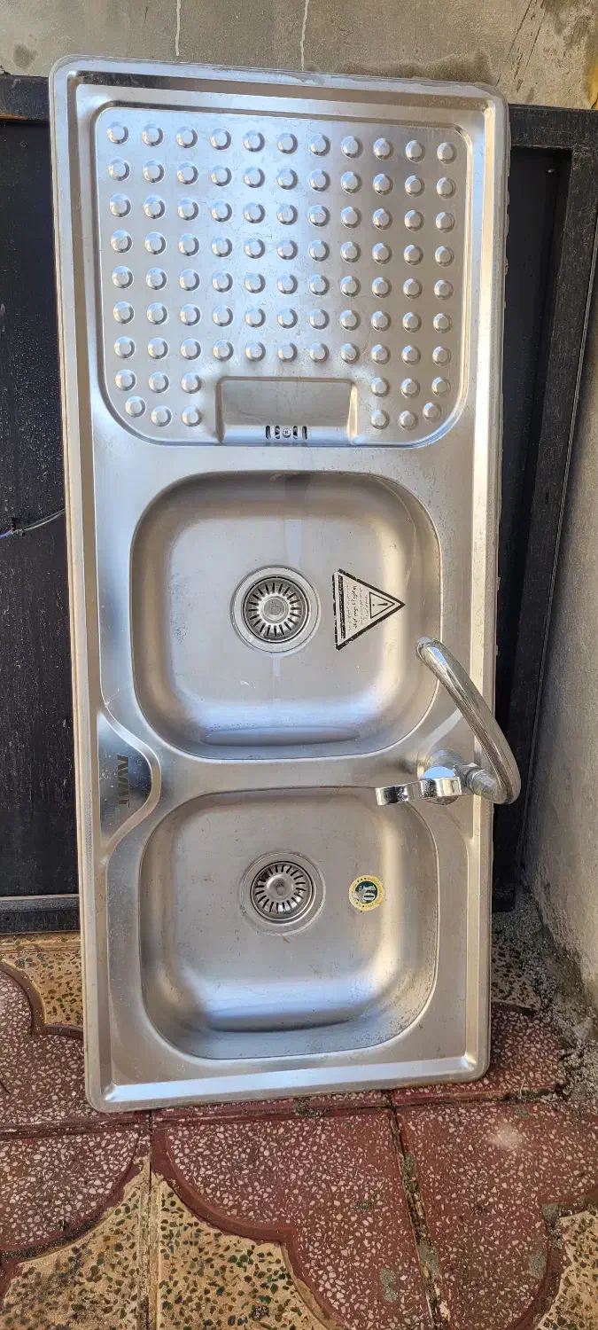 سینک ظرفشویی آشپزخانه باقیمت خیلی مناسب|مصالح و تجهیزات ساختمان|جم, |دیوار
