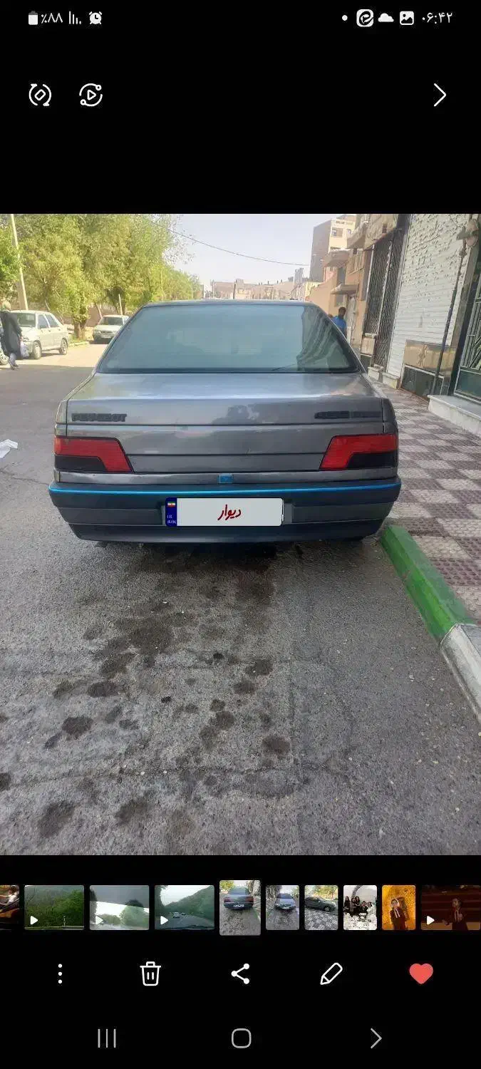 پژو۴۰۵دوگانه‌شرکتی‌مدل۹۱|خودرو سواری و وانت|ایوانکی, |دیوار