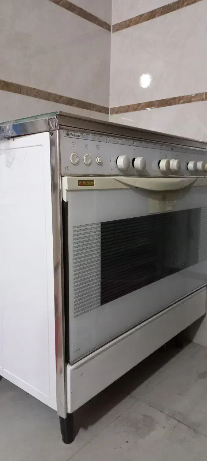 گاز ۵ شعله پادیسان ، طرح ستاره طلایی|اجاق گاز و لوازم برقی پخت‌وپز|مهاباد (آذربایجان غربی), |دیوار