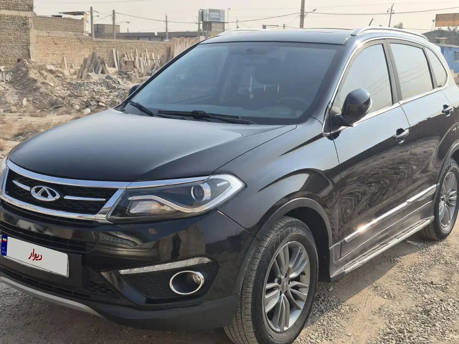 تیگو ۵ مشکی لاکچری اسپورت ۱۳۹۷|خودرو سواری و وانت|قم, پردیسان|دیوار