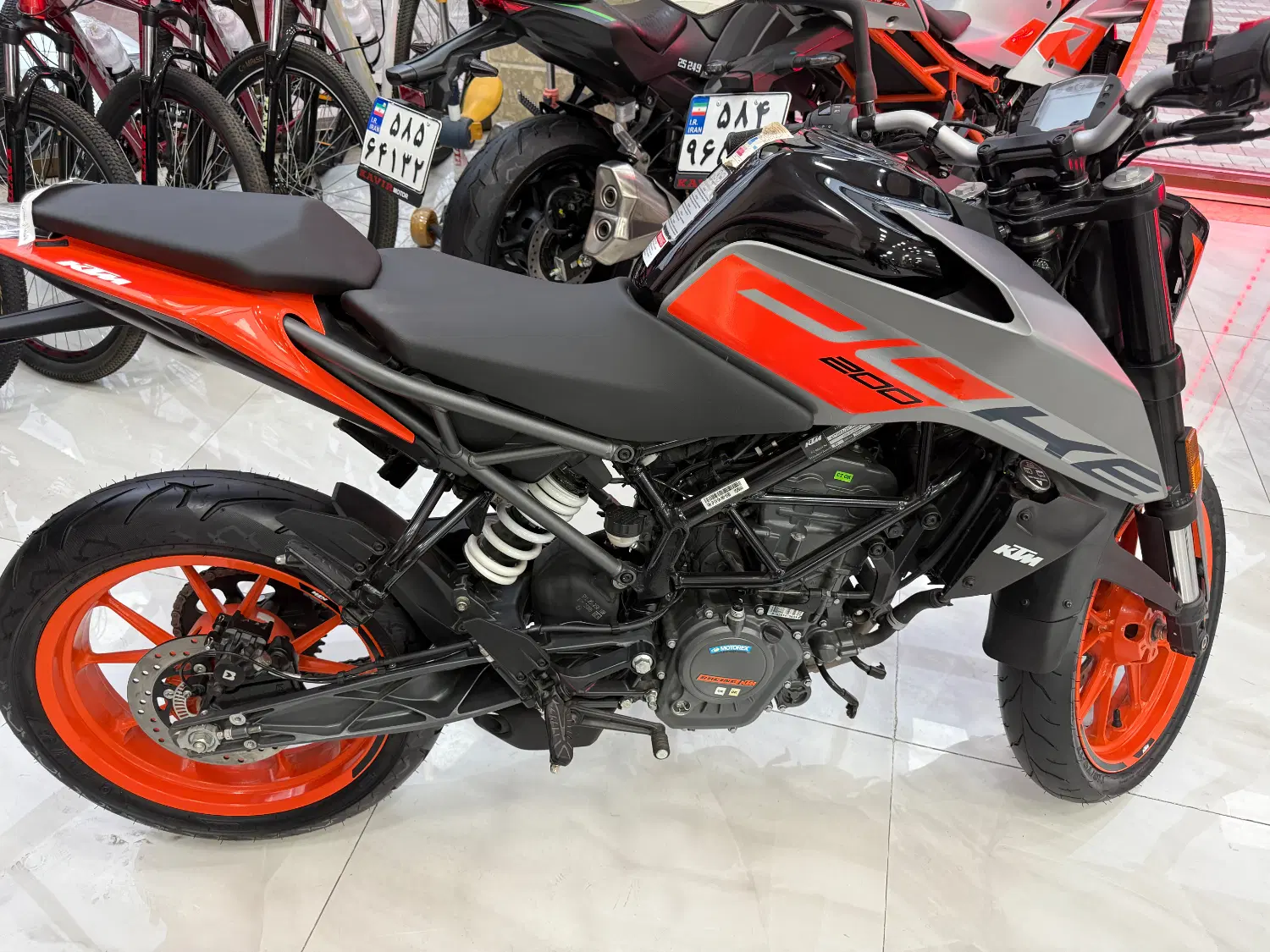 موتور کِی تی ام 200 Ktm DOKE دوک اصل|موتورسیکلت|تهران, آرژانتین|دیوار