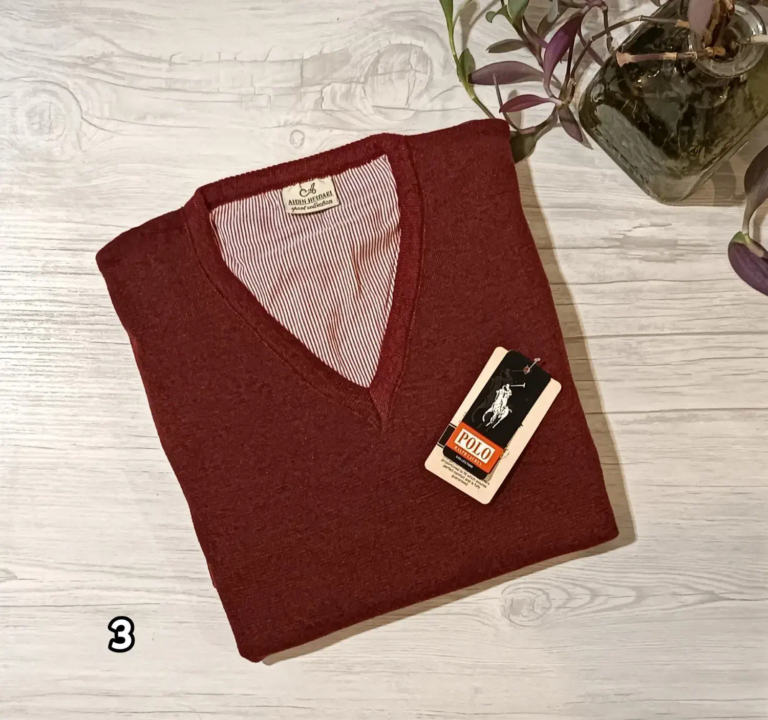 بافت یقه هفت مردانه نخ پنبه|لباس|رشت, بازار|دیوار