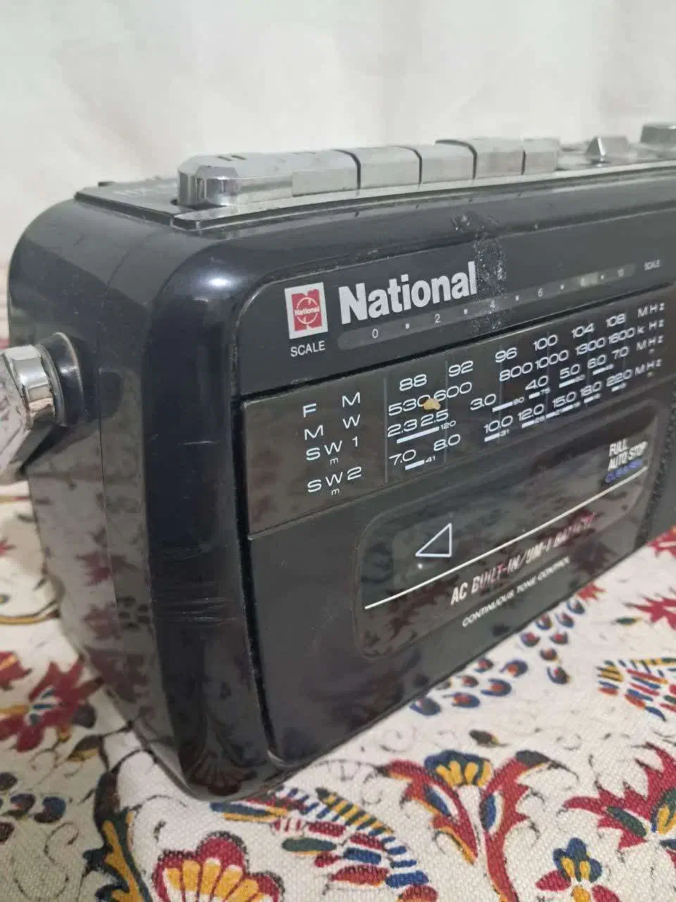 رادیو ضبط ناسیونال|سیستم صوتی خانگی|قم, باغ اشرافی|دیوار