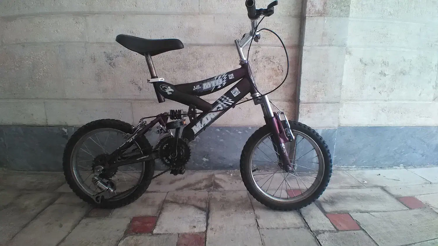 دوچرخه 16 کاملاً سالم دنده ای کمک دار.|دوچرخه، اسکیت، اسکوتر|قزوین, |دیوار