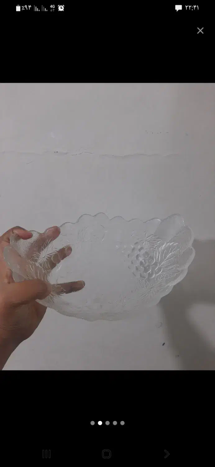 ظرف میوه و نمکدان باهم|ظروف سرو و پذیرایی|مشهد, شهید مطهری|دیوار