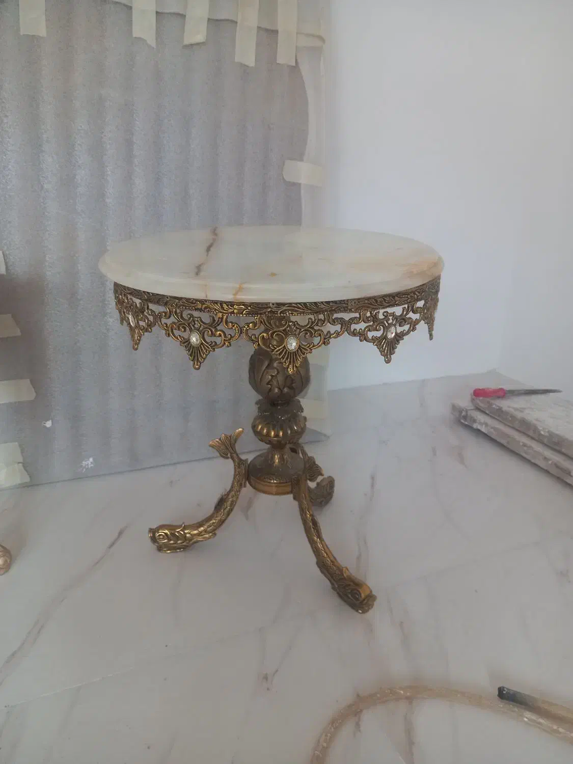 میزخاطره برنجی|مبلمان خانگی و میز عسلی|ری, شهرک نظامی|دیوار