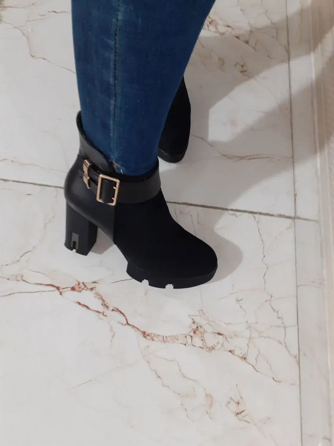 نیم بوت زنانه سایز ۳۸|کیف، کفش، کمربند|قرچک, باقرآباد|دیوار