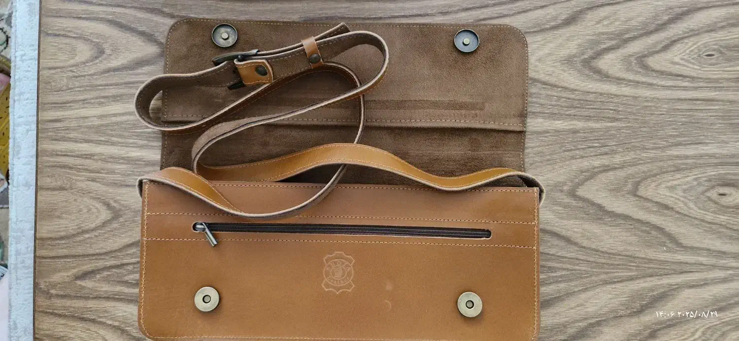 کیف چرم عسلی|کیف، کفش، کمربند|خرمآباد, |دیوار