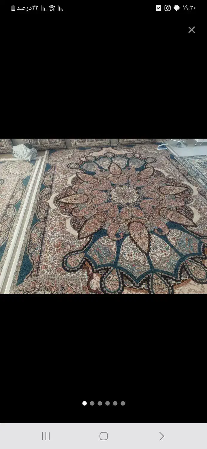 فرش۱۲متری ۷۰۰شانه|فرش|چناران, |دیوار