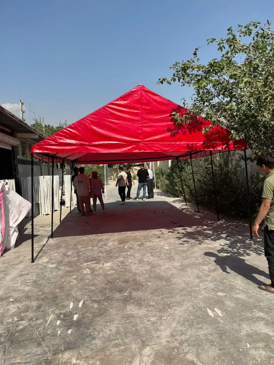 سایبان با تنظیم ارتفاع چتر و الاچیق زمستانه|کوهنوردی و کمپینگ|تهران, تهرانسر شرقی|دیوار