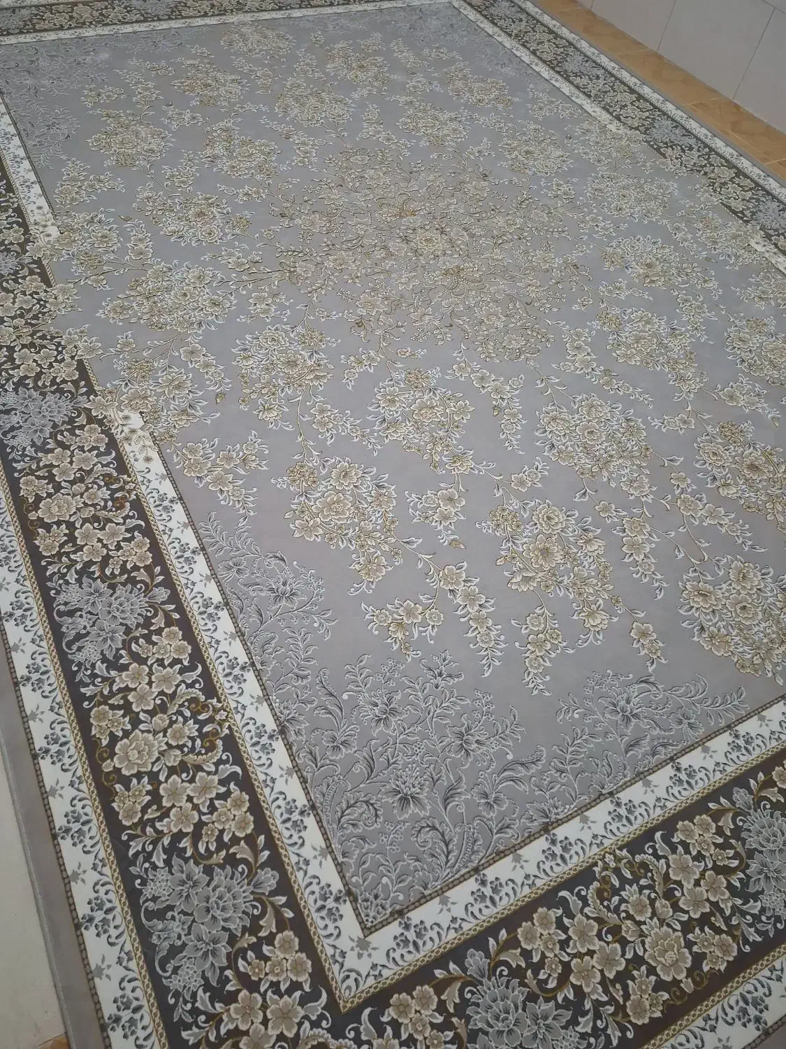 ۲ عدد فرش ۱۲۰۰ شانه ۹ متری آکبند خالص پنبه|فرش|مهاباد (آذربایجان غربی), |دیوار