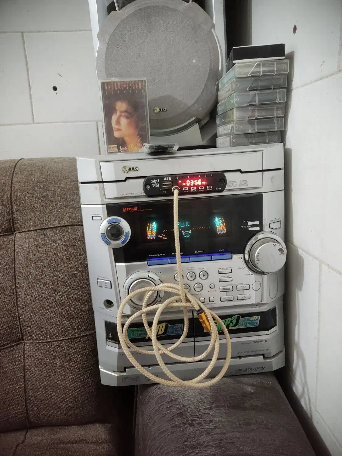 ضبط ال جی قدیمی|سیستم صوتی خانگی|نورآباد ممسنی, |دیوار