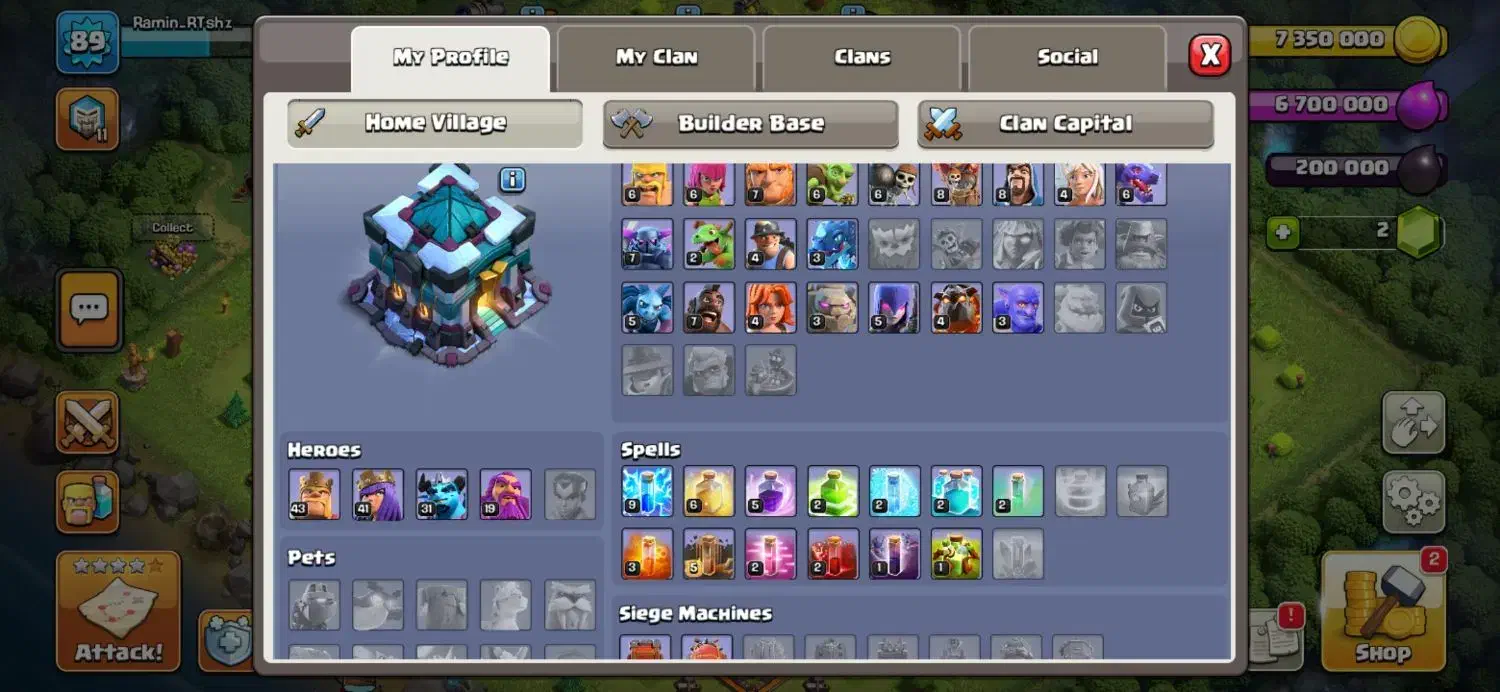 اکانت کلش|کنسول، بازی ویدئویی و آنلاین|شیراز, فرگاز|دیوار