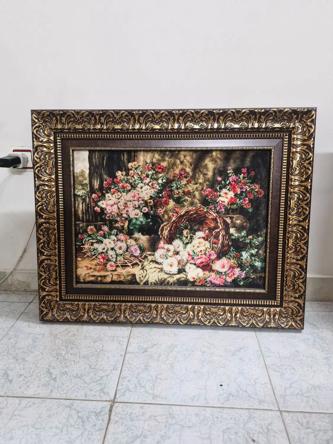 تابلو فرش ماشینی|تابلو فرش|ری, شهادت|دیوار