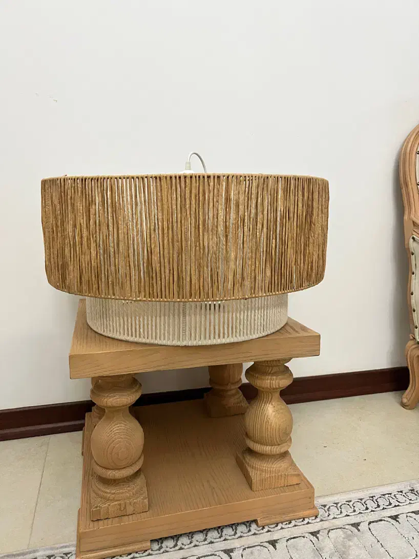 دیوارکوب لوستر بوهو مکرومه|لوستر و چراغ آویز|کرج, شهرک بنفشه|دیوار