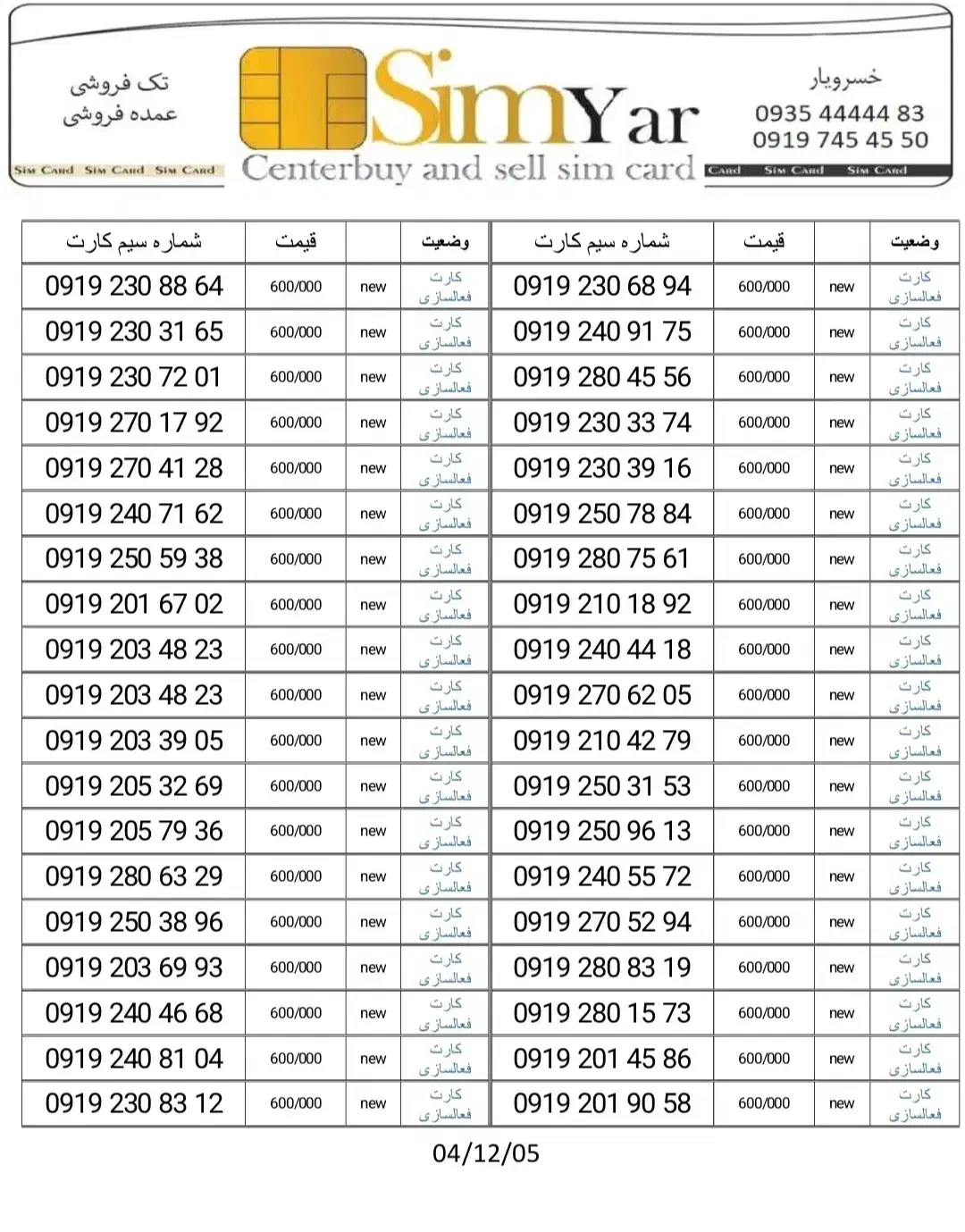 09192252464|سیم‌کارت|تهران, صادقیه|دیوار