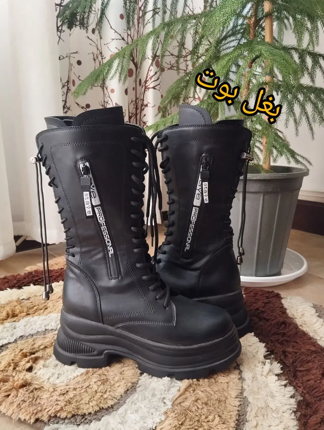 بوت زنانه و دخترانه سایز 37|کیف، کفش، کمربند|پاکدشت, پاکدشت (مامازند)|دیوار