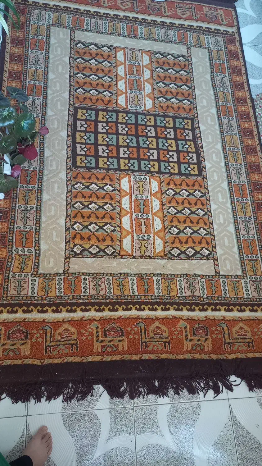 گلیم فرش|گلیم، جاجیم، گبه|تویسرکان, |دیوار