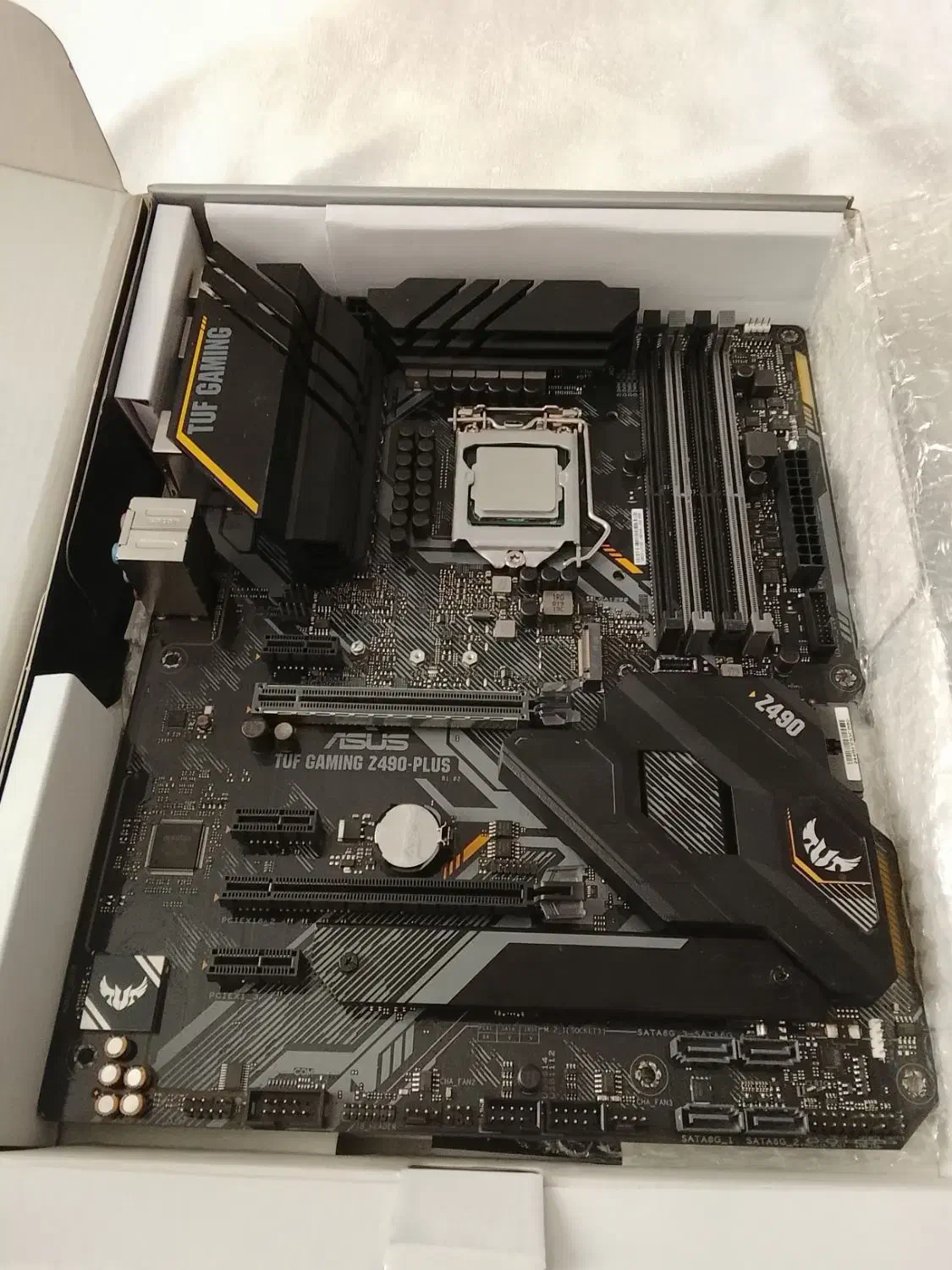 باندل tuf gaming z490 plus همراه 10700k|قطعات و لوازم جانبی رایانه|تهران, شهرک گلها|دیوار