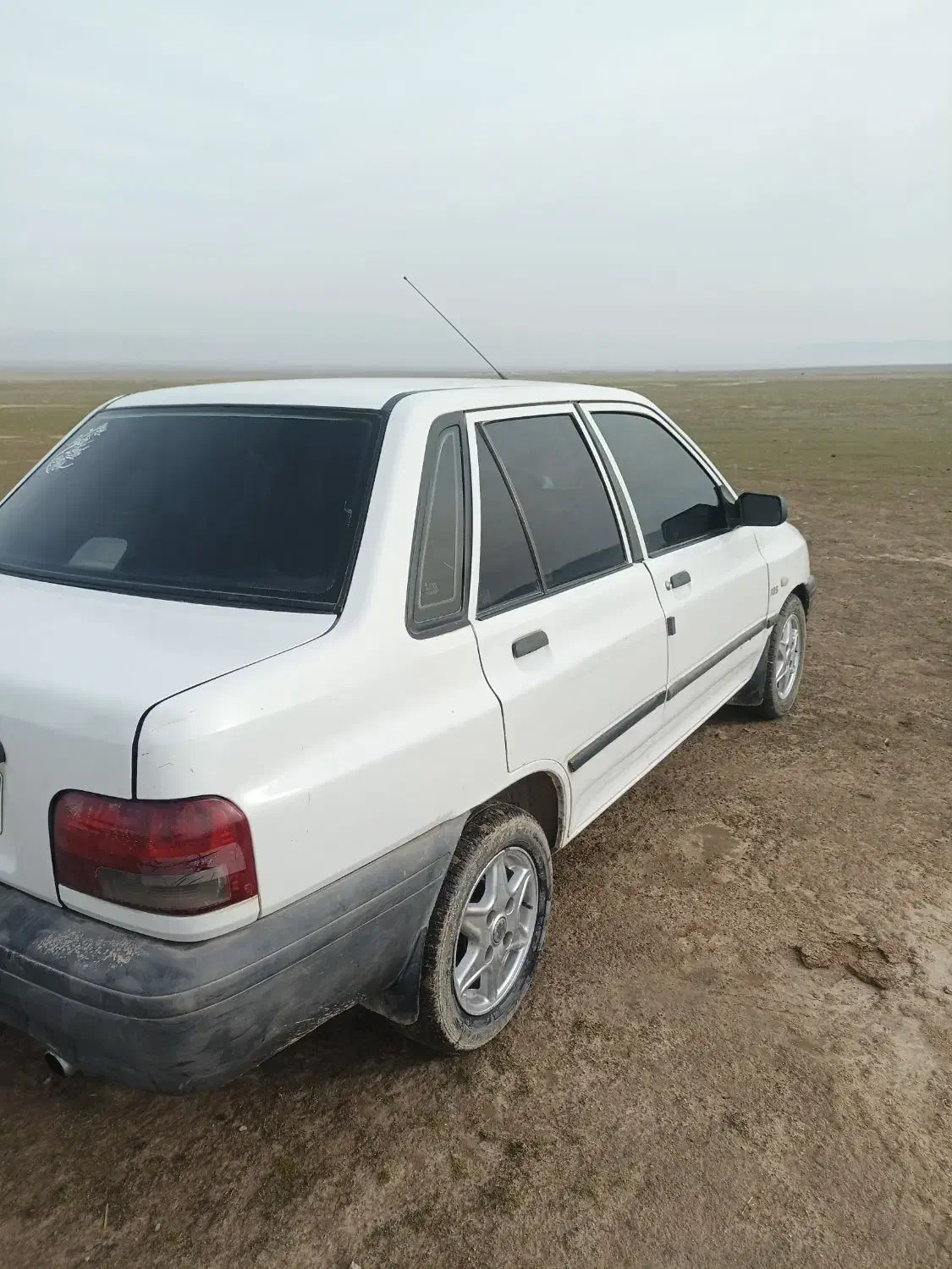 پراید مدل 90 دور رنگ فقط بخاطره خط خش|خودرو سواری و وانت|مراوه, |دیوار